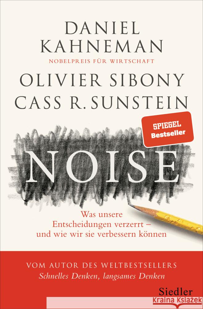 Noise Kahneman, Daniel, Sibony, Olivier, Sunstein, Cass R. 9783827501233 Siedler - książka