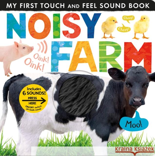 Noisy Farm: My First Touch and Feel Sound Book Tiger Tales, Tiger Tales 9781680106633 Tiger Tales - książka