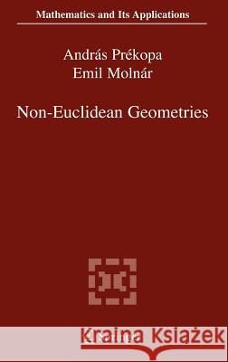 Non-Euclidean Geometries: János Bolyai Memorial Volume Prékopa, András 9780387295541 Springer - książka