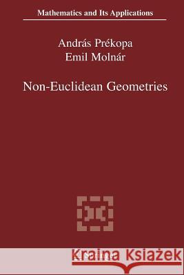 Non-Euclidean Geometries: János Bolyai Memorial Volume Prékopa, András 9781461497714 Springer - książka