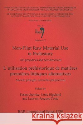 Non-Flint Raw Material Use in Prehistory / L'utilisation préhistorique de matières premières lithiques alternatives: Old prejudices and new directions Sternke, Farina 9781407304199 British Archaeological Reports - książka