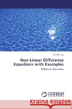 Non-Linear Difference Equations with Examples : Difference Equations Okumus,  nci 9783330072350 LAP Lambert Academic Publishing - książka