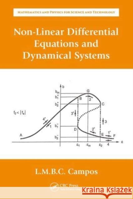 Non-Linear Differential Equations and Dynamical Systems Luis Manuel Braga da Costa Campos 9781032653723 CRC Press - książka