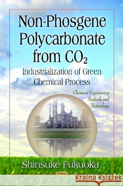 Non-Phosgene Polycarbonate from CO2 - Industrialization of Green Chemical Process Shinsuke Fukuoka 9781614708773 Nova Science Publishers Inc - książka