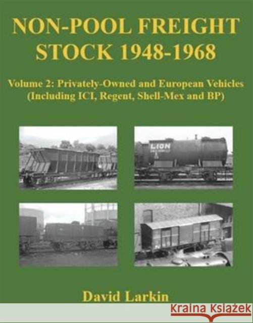 Non-Pool Freight Stock 1948-1968 David Larkin 9781905505418 Kestrel Railway Books - książka