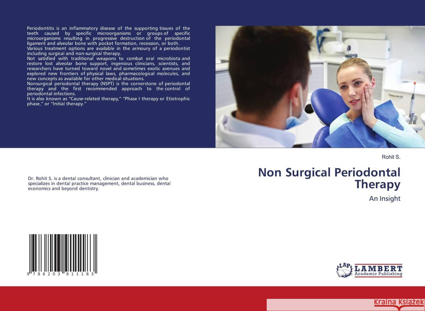 Non Surgical Periodontal Therapy S., Rohit 9786203911183 LAP Lambert Academic Publishing - książka