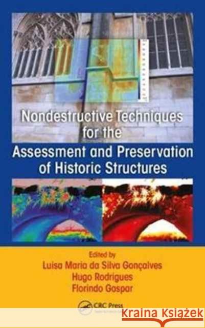 Nondestructive Techniques for the Assessment and Preservation of Historic Structures Luisa Maria Da Silva Goncalves Hugo Rodrigues Florindo Gaspar 9781138710474 CRC Press - książka