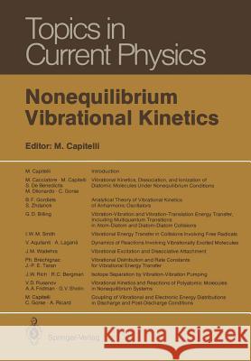 Nonequilibrium Vibrational Kinetics Mario Capitelli 9783642486173 Springer - książka