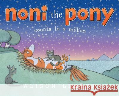 Noni the Pony Counts to a Million Alison Lester Alison Lester 9781665922289 Beach Lane Books - książka