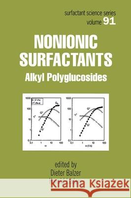 Nonionic Surfactants: Alkyl Polyglucosides Balzer Balzer Dieter Balzer Dieter Balzer 9780824793906 CRC - książka