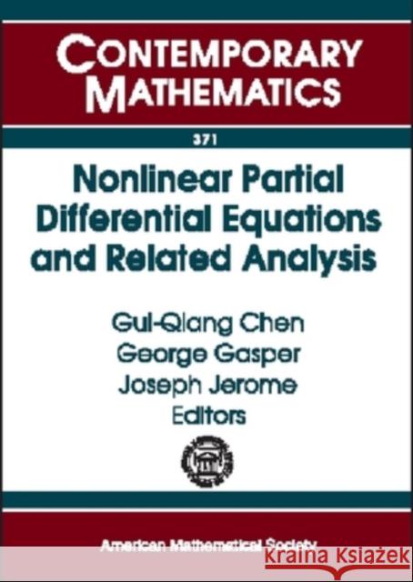 Nonlinear Partial Differential Equations and Related Analysis  9780821835333 AMERICAN MATHEMATICAL SOCIETY - książka