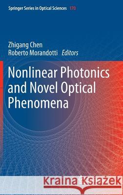 Nonlinear Photonics and Novel Optical Phenomena Zhigang Chen Roberto Morandotti 9781461435372 Springer - książka