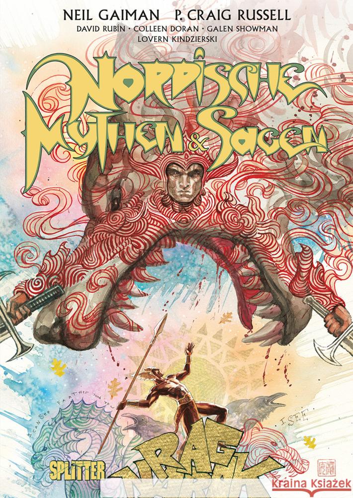 Nordische Mythen und Sagen (Graphic Novel). Band 3 Gaiman, Neil 9783967920840 Splitter - książka