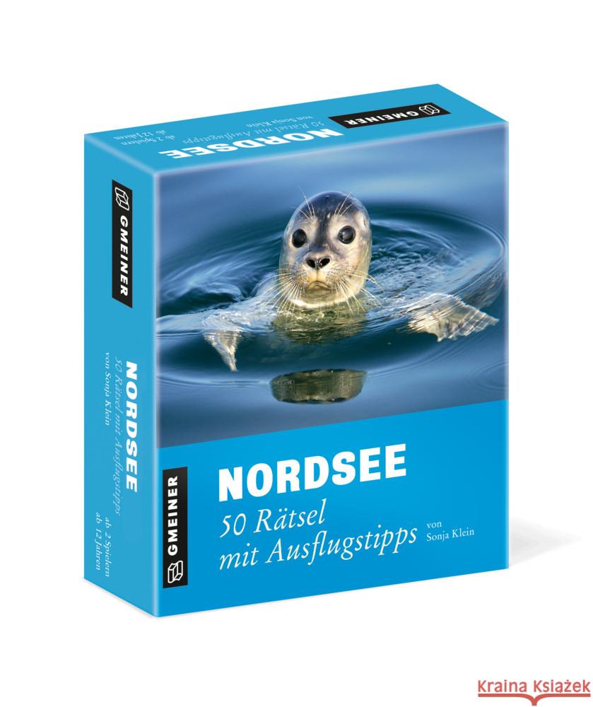 Nordsee - 50 Rätsel mit Ausflugstipps Klein, Sonja 9783839201657 Gmeiner-Verlag - książka