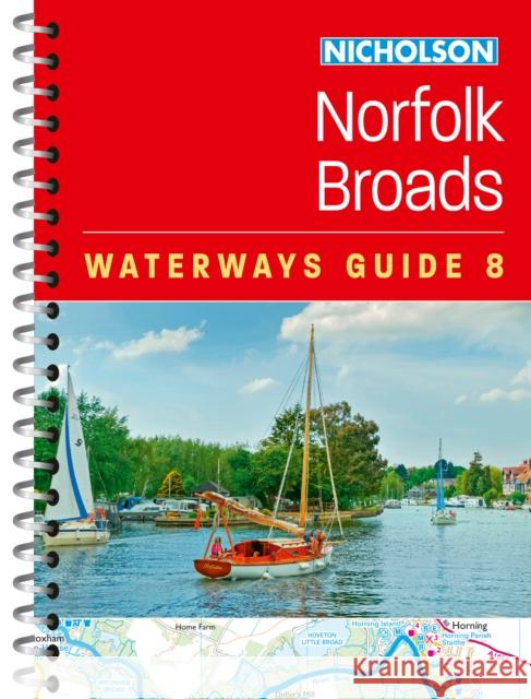 Norfolk Broads (8): For Everyone with an Interest in Britain’s Canals and Rivers Nicholson Waterways Guides 9780008772222 HarperCollins Publishers - książka