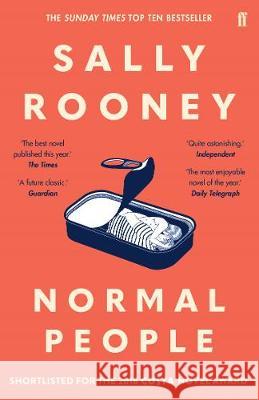 Normal People : Winner of the Waterstones' Book of the Year 2018, Costa Book Award 2018, An Post Irish Book Awards, Novel of the Year 2018 Rooney Sally 9780571334650 Faber And Faber - książka
