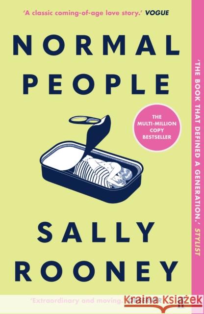Normal People: One million copies sold Rooney Sally 9780571334650 Faber & Faber - książka