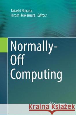 Normally-Off Computing  9784431568056 Springer - książka