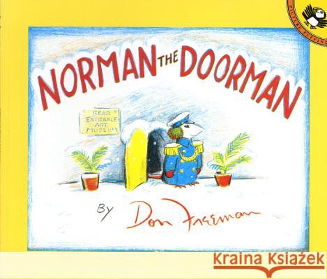 Norman the Doorman Don Freeman 9780140502886 Puffin Books - książka