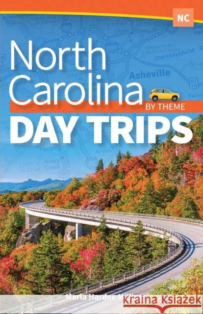 North Carolina Day Trips by Theme  9781591938859 Adventure Publications - książka