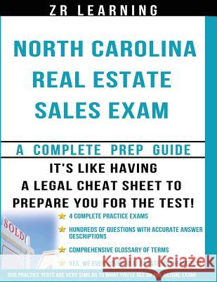 North Carolina Real Estate Sales Exam Questions Zr Learnin 9781497587939 Createspace - książka