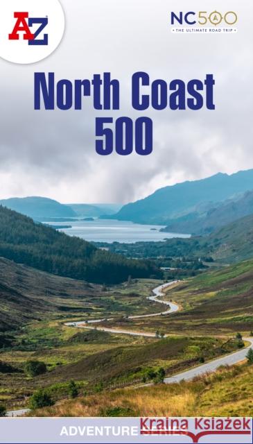 North Coast 500: Plan Your Next Adventure with A-Z A-Z Maps 9780008660635 HarperCollins Publishers - książka