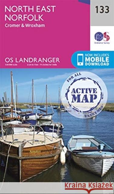 North East Norfolk: Cromer & Wroxham  9780319475508 Ordnance Survey - książka