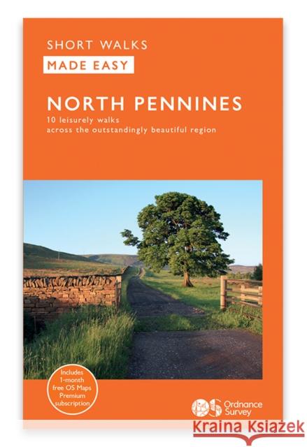 North Pennines  9780319092774 Ordnance Survey - książka