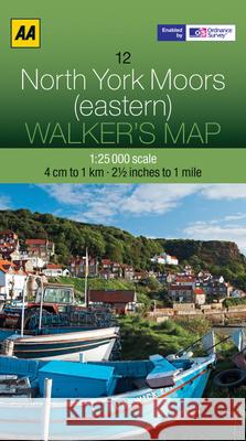 North York Moors (Eastern)   9780749573287 AA PUBLISHING - książka