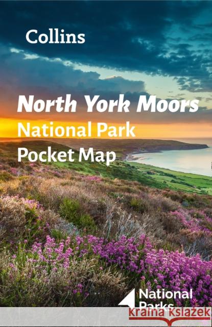 North York Moors National Park Pocket Map: The Perfect Guide to Explore This Area of Outstanding Natural Beauty Collins Maps 9780008439231 HarperCollins Publishers - książka