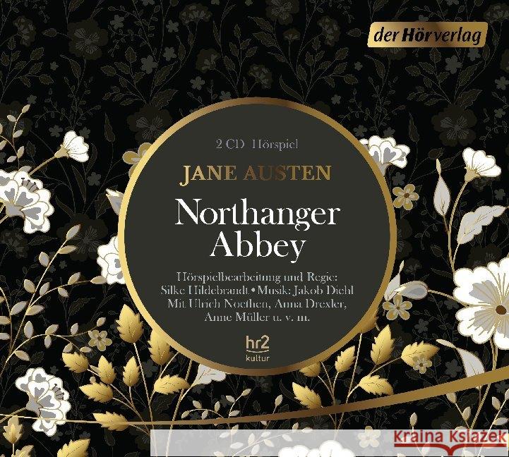 Northanger Abbey, 2 Audio-CDs : Hörspiel Austen, Jane 9783844534498 DHV Der HörVerlag - książka