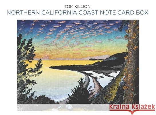 Northern California Coast Note Card Box Killion, Tom 9781597144889 Heyday Books - książka