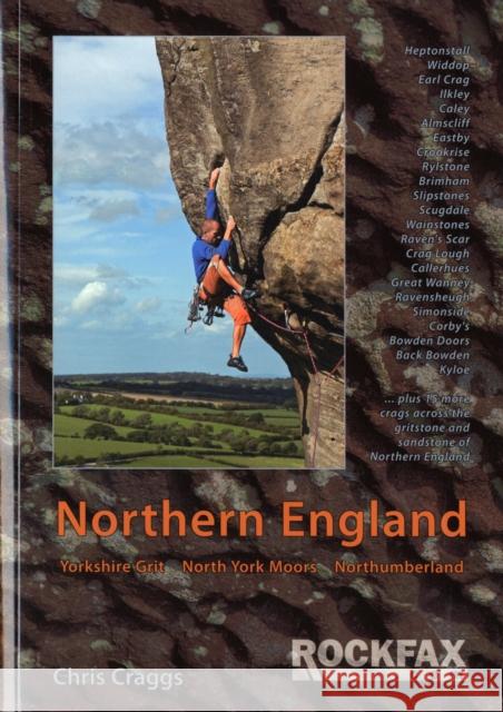 Northern England Chris Craggs 9781873341711 Rockfax Ltd - książka