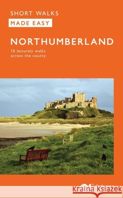 Northumberland: 10 Leisurely Walks  9780319092309 Ordnance Survey - książka