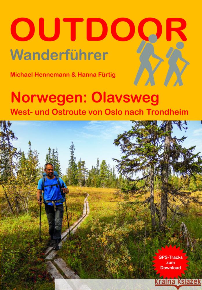Norwegen: Olavsweg Fürtig, Hanna, Hennemann, Michael 9783866866713 Stein (Conrad) - książka