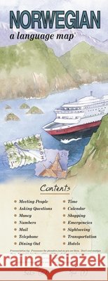 NORWEGIAN a Language Map® Kristine K Kershul 9780944502129 Bilingual Books Inc.,U.S. - książka