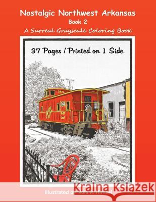 Nostalgic Northwest Arkansas Book 2: A Surreal Grayscale Coloring Book Nola R. Hintzel 9781986013031 Createspace Independent Publishing Platform - książka