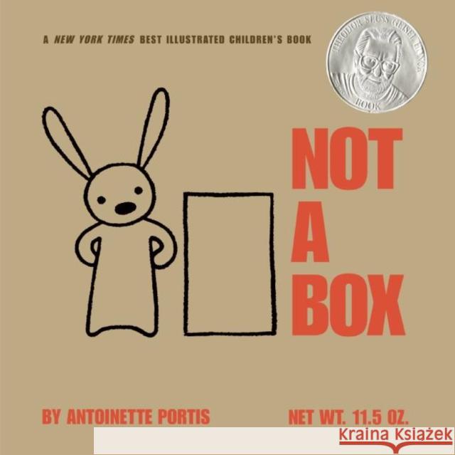Not a Box Antoinette Portis Antoinette Portis 9780061123221 HarperCollins Publishers - książka