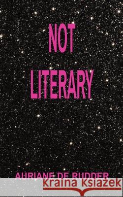 Not Literary Auriane d 9780578975238 Auriane de Rudder - książka