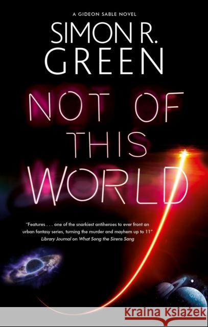 Not of This World Simon R. Green 9781448305780 Canongate Books - książka