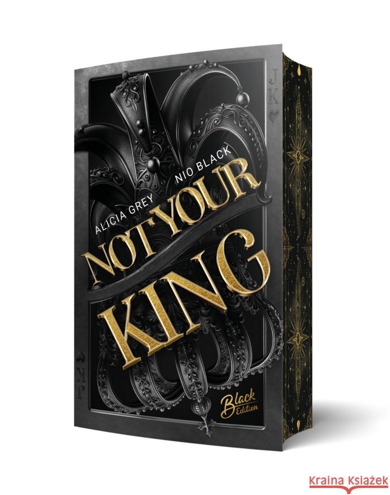 Not Your King Grey, Alicia, Black, Nio 9783989426368 Black Edition - książka