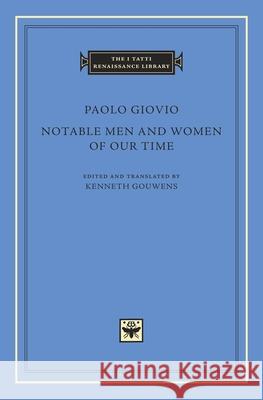 Notable Men and Women of Our Time Giovio Paolo 9780674055056  - książka
