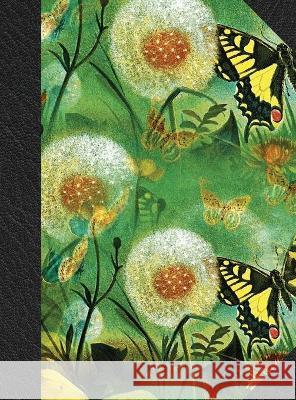 Notary Journal: Hardbound Public Record Book for Women, Logbook for Notarial Acts, 390 Entries, 8.5 x 11, Butterfly Floral Print Cover Notes for Work 9781951373641 Notes for Work - książka