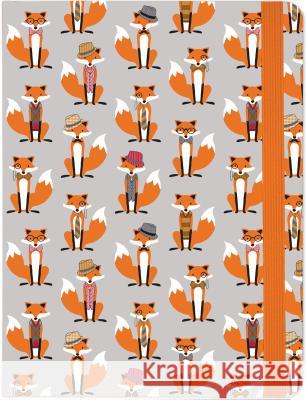 Notatnik midi Eleganckie Lisy Peter Pauper Press, Inc 9781441320438 Peter Pauper Press - książka