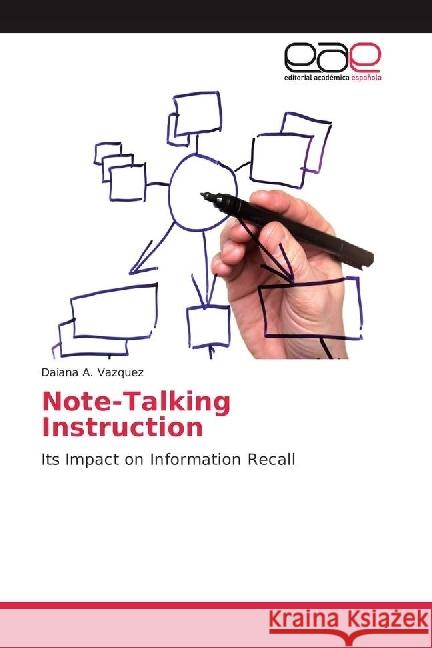 Note-Talking Instruction : Its Impact on Information Recall Vazquez, Daiana A. 9783659651441 Editorial Académica Española - książka