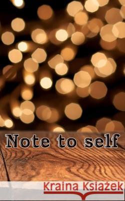 Note to self Nicole, Ashley 9781544658100 Createspace Independent Publishing Platform - książka