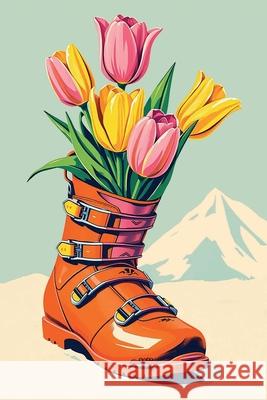 Notebook Floral Ski boots: Tulips Sophie Marcoux 9781998930265 Sofs Designs - książka