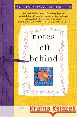 Notes Left Behind Brooke Desserich Keith Desserich 9780061886409 Harper Paperbacks - książka