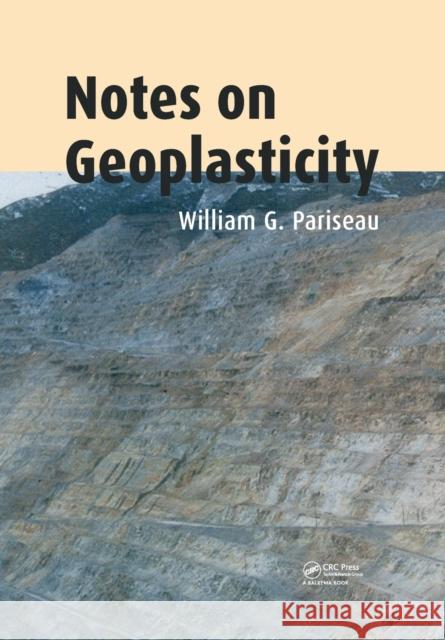 Notes on Geoplasticity William G. Pariseau 9781032085562 CRC Press - książka