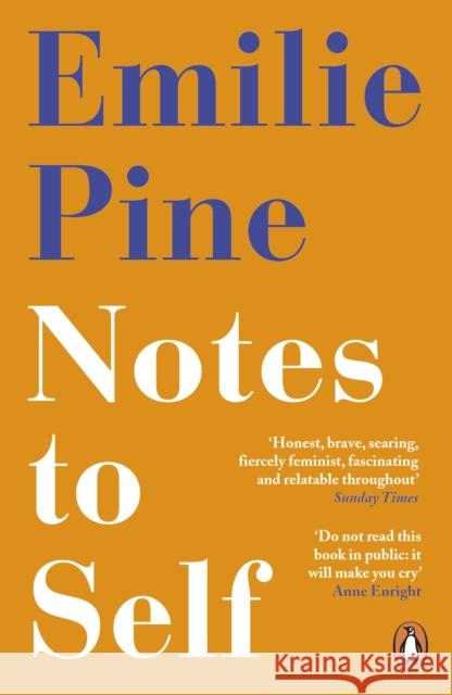 Notes to Self Pine, Emilie 9780241986226 Penguin Books Ltd - książka